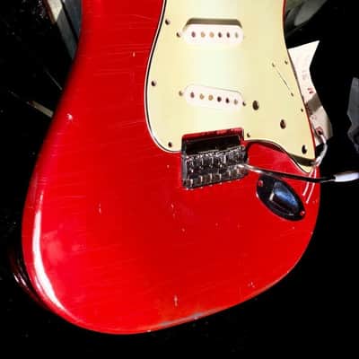 JVG-ST BODY Vivid TRUE Candy Apple RED  Aged RELIC  ORDER YOURS TODAY  Reborn Old  JVGuitars image 4
