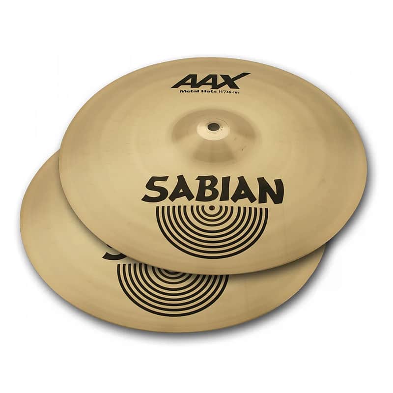 Sabian 14" AAX Metal Hi-Hat Cymbals (Pair) 2002 - 2018 image 1