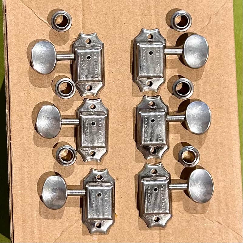1960s Vintage Grover Deluxe Double Line 3X3 - Chrome image 1