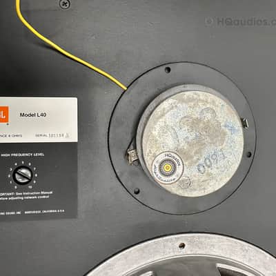 JBL L40 SPEAKERS - Professionally Restored – Fully Tested – 1-Year Warranty image 12