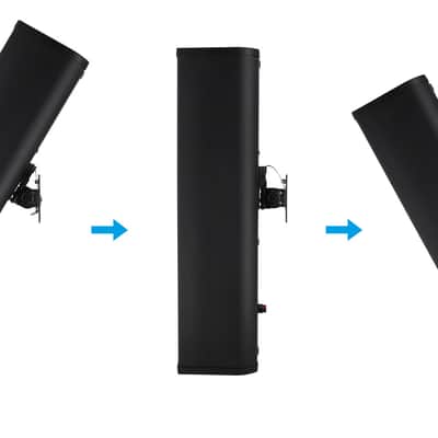 (10) Rockville WET ARRAY 100 BLACK 100w Wall Mount Array 70V Commercial Speakers image 10