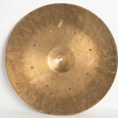 Zildjian 1950-53' K Zildjian Istanbul 20" Thin Ride Old Stamp Type IIIa 1,862g image 8