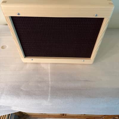 Custom Build w/ Solid Pine Cabinet 5F1 Champ Combo Amp 2024 - Natural pine image 2