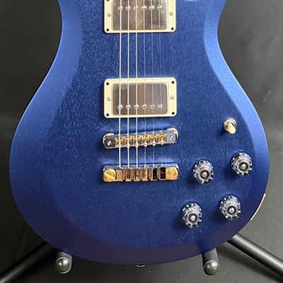 PRS S2 McCarty 594 Thinline Satin Electric Guitar Metallic Midnight Finish w/ Gig Bag
