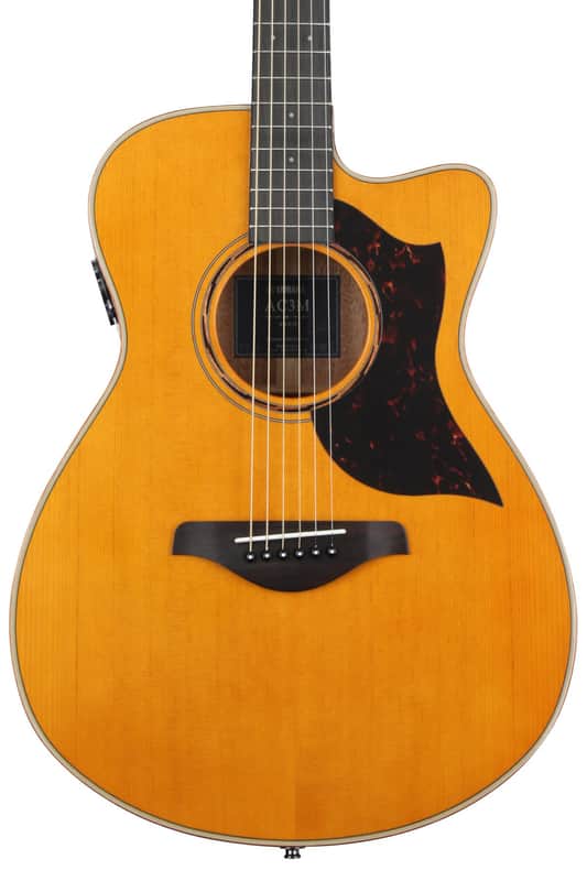 Yamaha AC3M ARE Concert Cutaway Acoustic-electric Guitar - Vintage Natural image 1