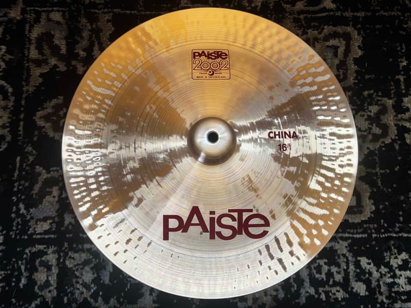 Paiste 16" 2002 China Cymbal - Traditional image 1