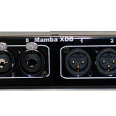 Mamba 8 Combo & 8 Male to 2 DB25 Tascam Analog Pin out 1RU Patch Bay image 3
