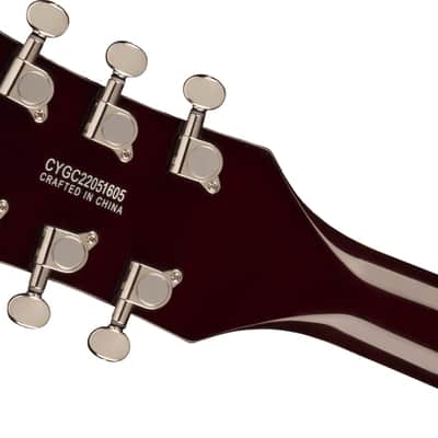 Gretsch G5655T-QM Electromatic Center Block Jr. Quilt Semi-hollowbody Electric Guitar - Sweet Tea image 6