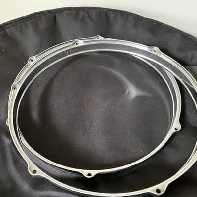 Gretsch Die Cast Hoop Rims for 13" tom with 6 lugs PAIR image 7