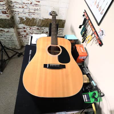1980's Takamine & Co F-340S Solid Back Acoustic Guitar Japan MIJ image 16