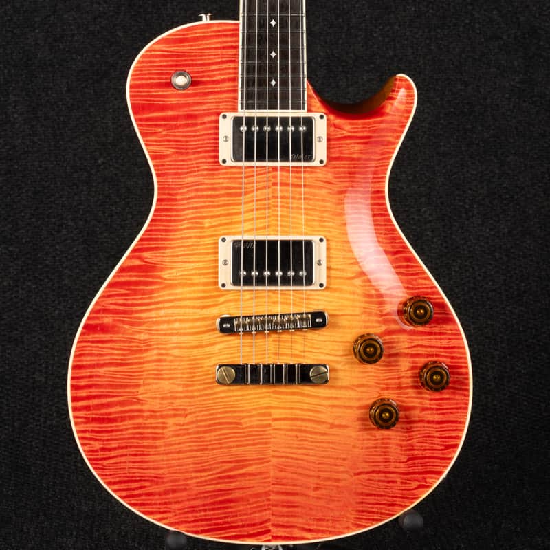 PRS Stevie's Private Collection Private Stock 594 Singlecut - Blood Orange Glow image 1