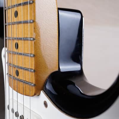 Fender ST57-70 Stratocaster '57 Reissue MIJ 1993 Black USA Vintage Pickups Made in Japan Fujigen w/ Bag image 14