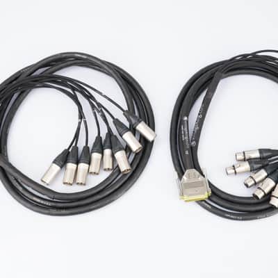 2 Vintage King 10' Jumperz Ziplines ZL8 8-Channel DB25-XLR Snake Cables #46360 image 3