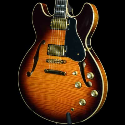 Yamaha SA2200 Semi-Hollow Electric Guitar - Violin Sunburst image 5