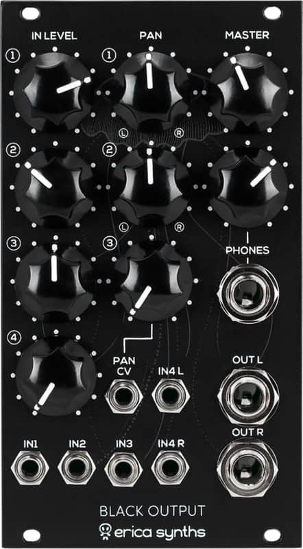 Erica Synths Black Output v2 Eurorack Synth Module image 1