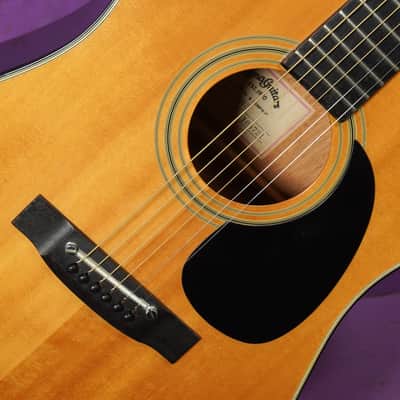 1970s Sigma DM-3 Dreadnought Guitar (VIDEO! Fresh Work, Ready) image 5