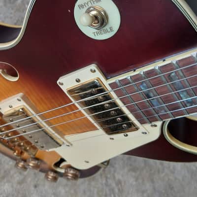 R. M. Olsen Les Paul Semi-Hollow Early 2000s - Satin tobacco sunburst Trey Anastasio ? 6.4 lbs image 3