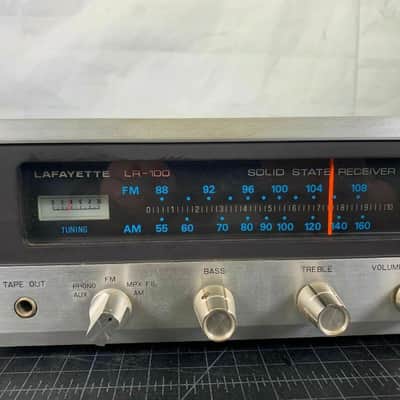 Vintage Lafayette LR-100 AM/FM Stereo Receiver image 2