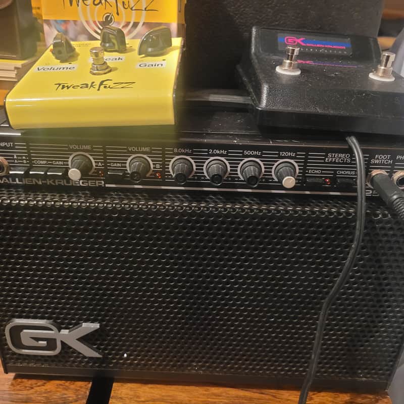 1980s Gallien-Krueger 250ML Series II 100-Watt Stereo Lunchbox…