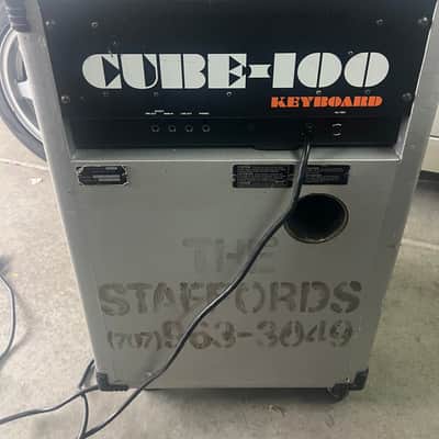 Roland Cube 100 Keyboard Amplifier With Wheels image 5