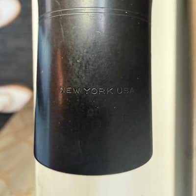 Vintage Meyer NY USA 5M Medium Chamber Baritone Sax Mouthpiece with matching Ligature and Cap image 6
