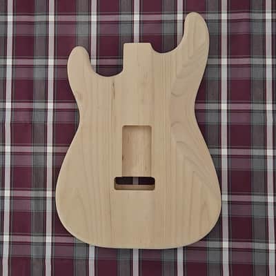 Woodtech Routing - 2 pc Alder Stratocaster Body - Unfinished image 2
