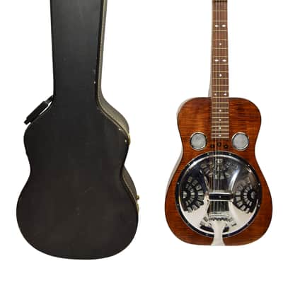 2010 Harry James Resonator Guitars Square Neck Dobro Resonator Guitar w/ Case image 1