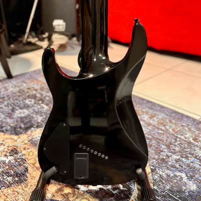 Jackson X Series SLAT8 MS Soloist Archtop with Laurel Fretboard 2019 - Present - Gloss Black image 10