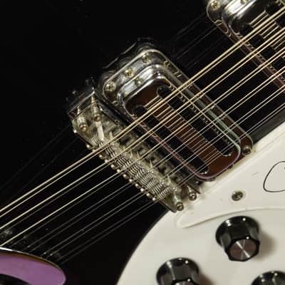 1989 Rickenbacker 370/12RM Roger McGuinn Semihollow Electric 12-String Guitar (VIDEO! Fresh Work, Ready to Go, w/Pedal) image 9