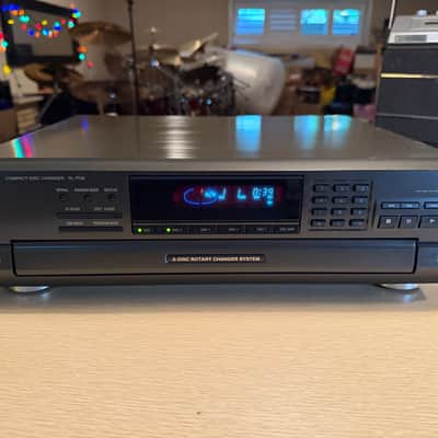 Technics SL-PD8 5 Disc CD Changer Player MASH Optical Out Remote New Belts Works image 2