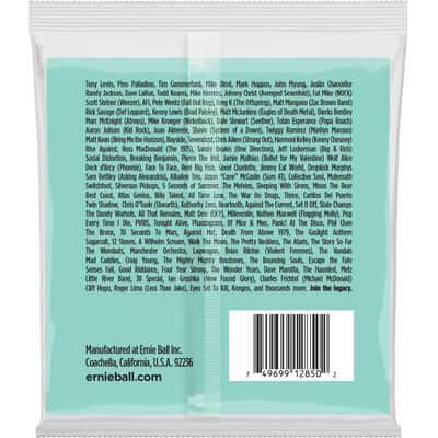 Ernie Ball 2850 Slinky nickel wound slinky super long scale 5 cordes 45-130 image 2