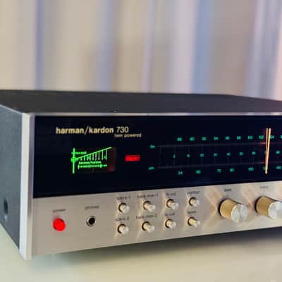 🔥🔥🔥 Vintage Harman/Kardon 730 Twin Powered Receiver - Serviced + Cleaned + LED image 2
