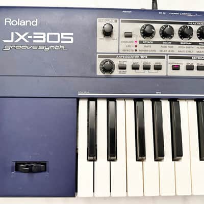 ROLAND JX-305 64-Voice 61-Key Synthesizer Made in JAPAN. SERVICED. Works Great. Sounds Perfect !... image 2