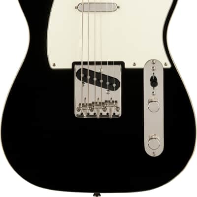 Squier Classic Vibe Custom Telecaster Baritone Electric Guitar, Laurel Fingerboard, Black image 1