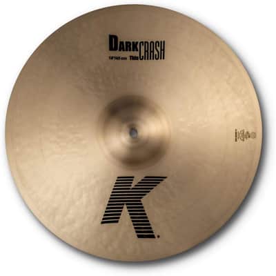 Zildjian 18” K Series Dark Thin Crash Cymbal image 1