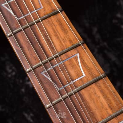 Patrick James Eggle Macon Single Cut - Island Blue Burst #30370 Second Hand image 16