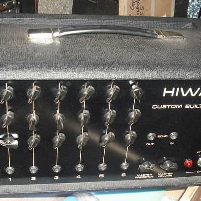 Hiwatt DR112 100w EL34 PA head vintage valve amplifier tube guitar amp 6 channel image 1