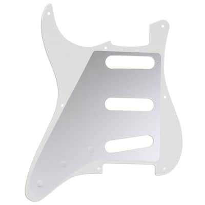 8-Hole 50s 57 Vintage Style Strat SSS Guitar Pickguard for American Stratocaster, 3Ply Parchment image 3