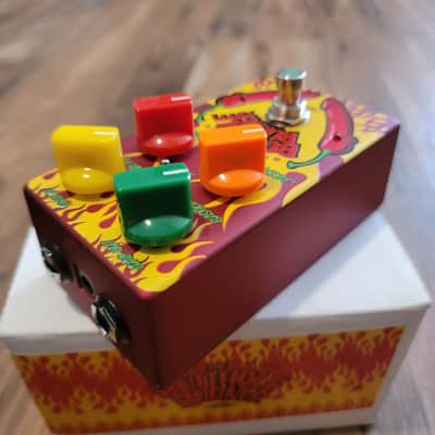 Steel Panther The Butthole Burner V3.20a Guitar Distortion Effect Pedal Graphic MINT Store Display image 6