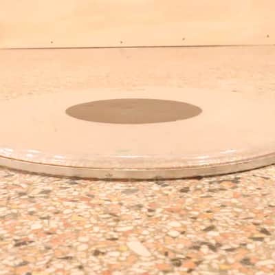 Rogers 16" Clear Black Dot Drum Head Vintage 1970's image 3