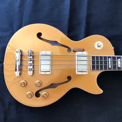 Gibson Custom Shop, Memphis ES-Les Paul Bass "Gold-Top" 2016 - LIKE NEW! image 3