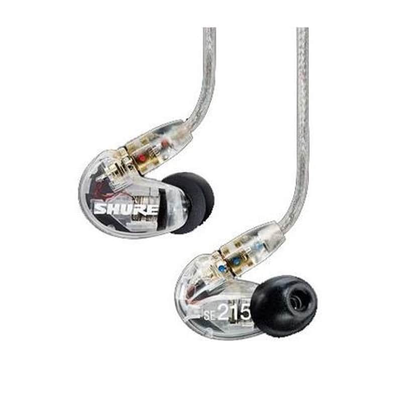 Shure SE215 Sound-Isolating In-Ear Stereo Earphones with Dynamic MicroDrivers, Clear image 1