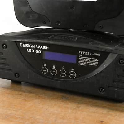 Elation Design Wash LED 60 RGBW LED Moving Head Wash Light CG011QR image 3