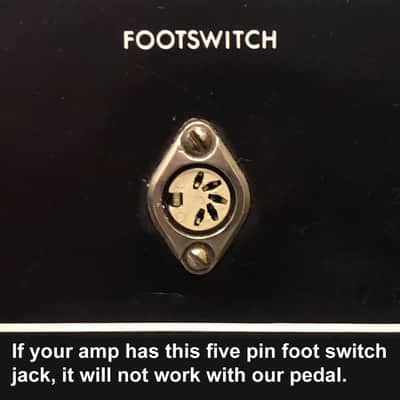 Vox Three Button "Collector Grade" Foot Switch for Virtuoso, Conqueror, Defiant and Supreme Amps image 3