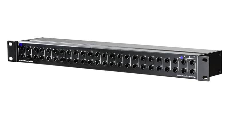 ART Pro Audio P48 48 Point Balanced Patch Bay image 1