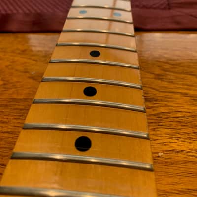 No Brand Name telecaster style semi hollow body 2000 - Red Sunburst image 13