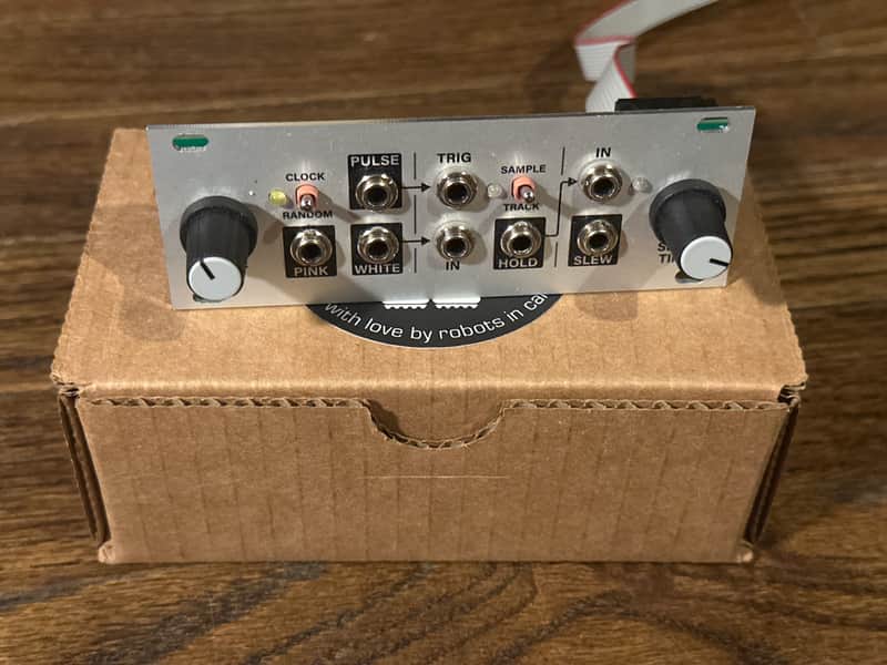 Intellijel Noise Tools 1U Clock / Random Pulse / Sample & Hold / Slew Eurorack Synth Module 2017 - Present - White image 1