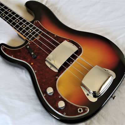 Left Handed, Lefty 1963/1964 Fender Precision Bass, 100% Original, Pre-CBS, EXC Condition! image 3