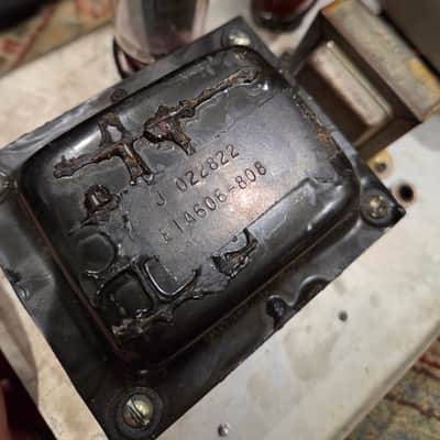 Fender Bassman 2-Channel 50-Watt Guitar Amp Head 1964 - 1967 - Black Panel (AS-IS) C013-A4 image 19