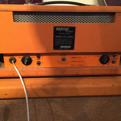 Orange Vintage GRO-100 Amplifier 1972 Orange - Very Rare! image 6